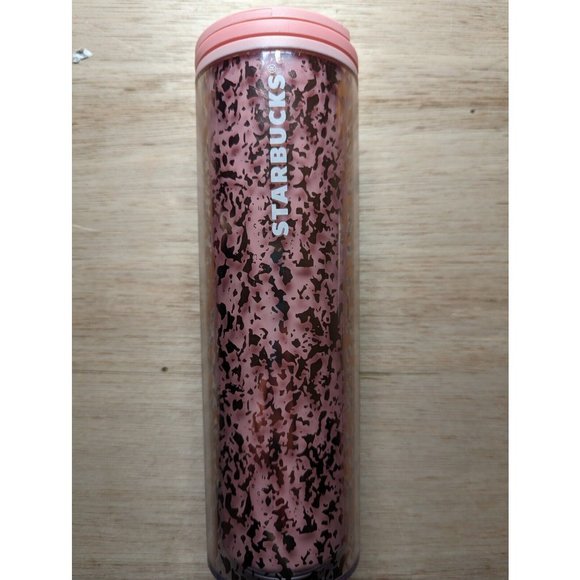 Starbucks Other - Starbucks Pink Gold Foil Tumbler Hot/Cold Cup Grande 16oz Limited Edition...